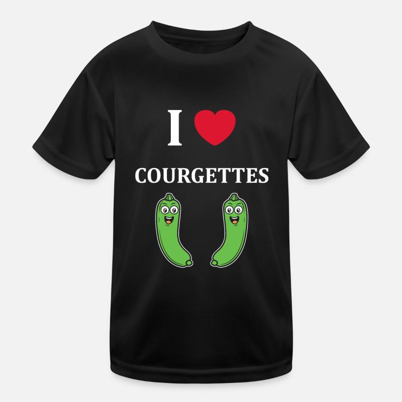 courgette T-shirt sport Enfant