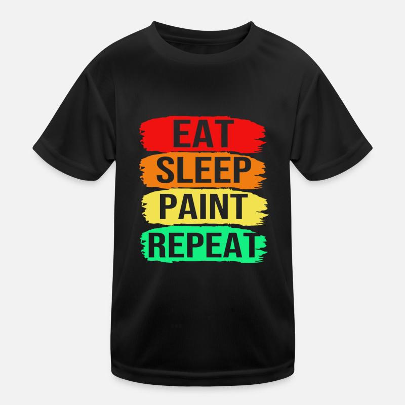Peintre T-shirt sport Enfant