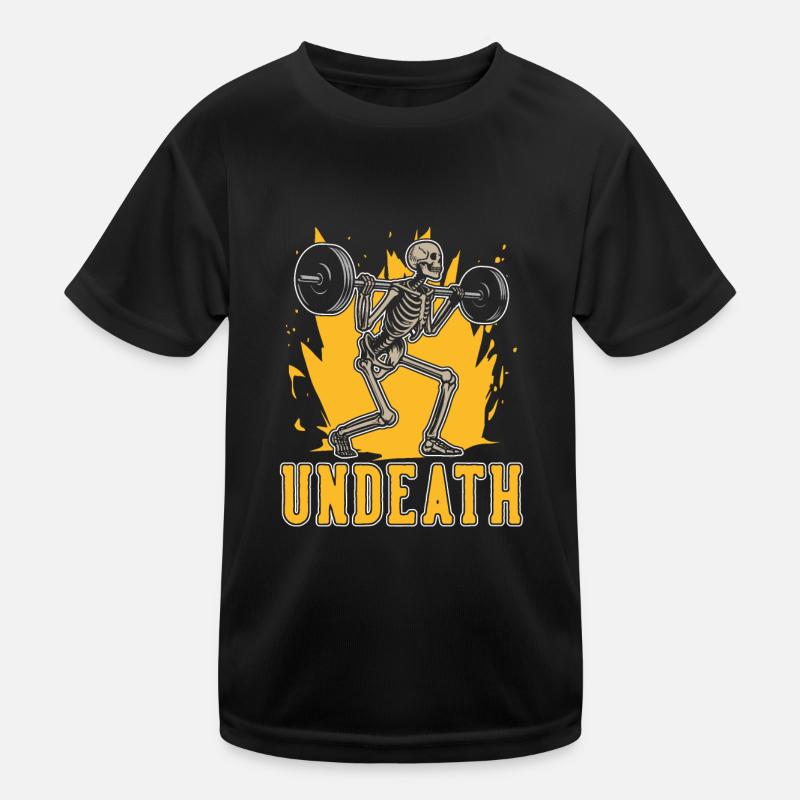 Powerlifting Powerlifter Undeath T-shirt sport Enfant