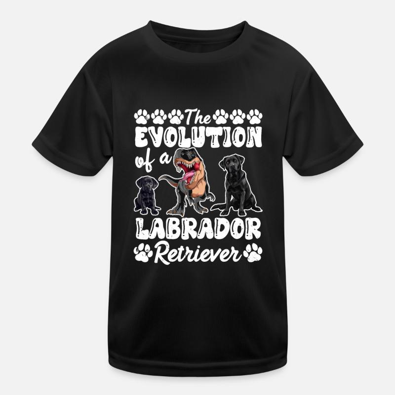 Propriétaires de chiens L’ÉVOLUTION D’UN LABRADOR T-shirt sport Enfant