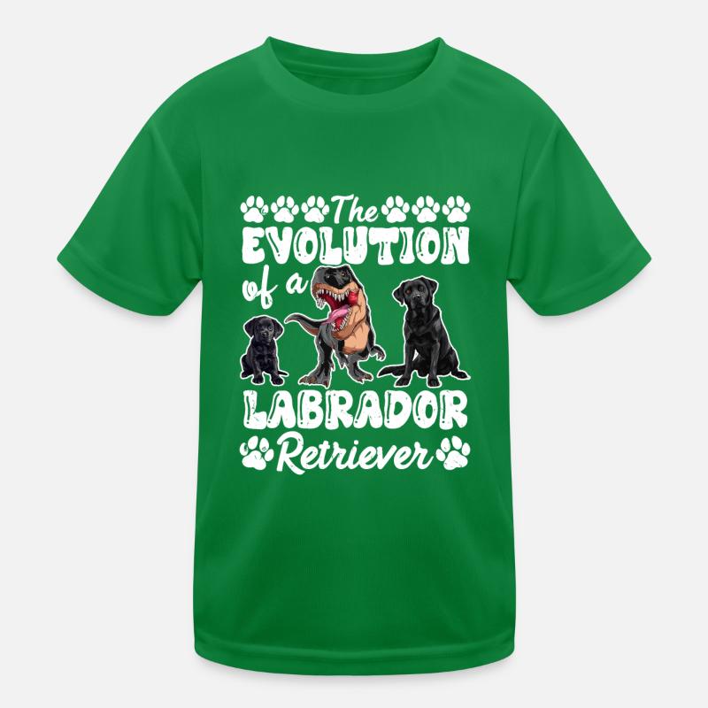 Propriétaires de chiens L’ÉVOLUTION D’UN LABRADOR T-shirt sport Enfant