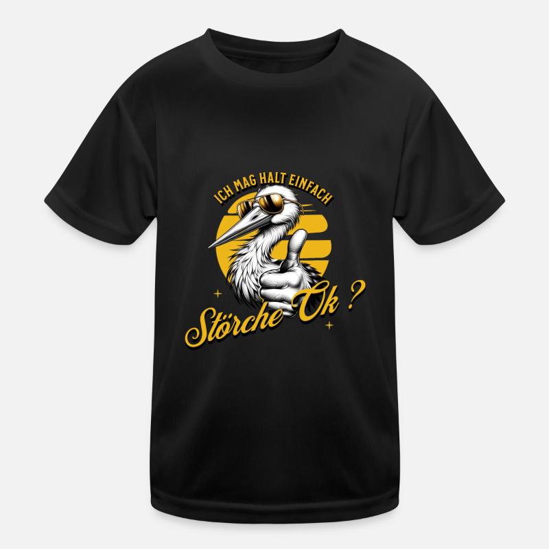 I just like storks Kids Functional T-Shirt
