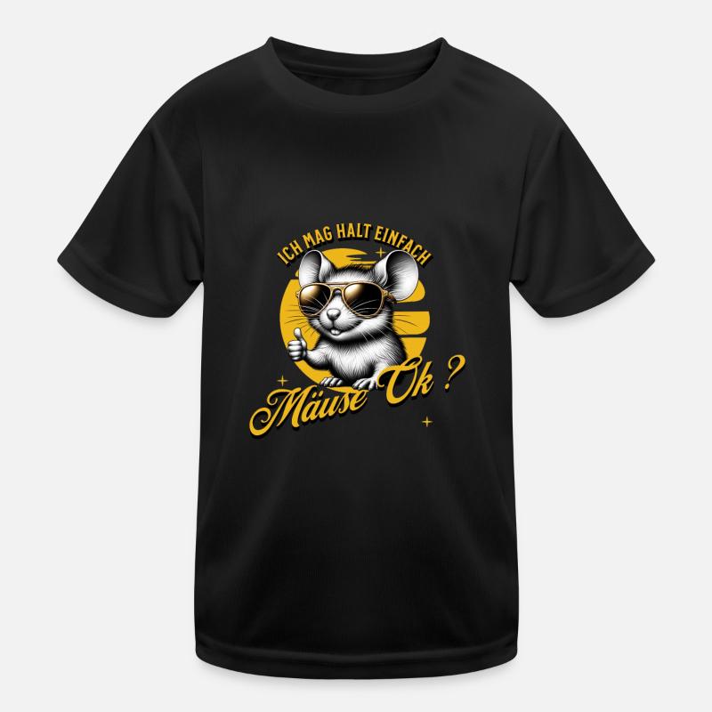 I just like mice Kids Functional T-Shirt