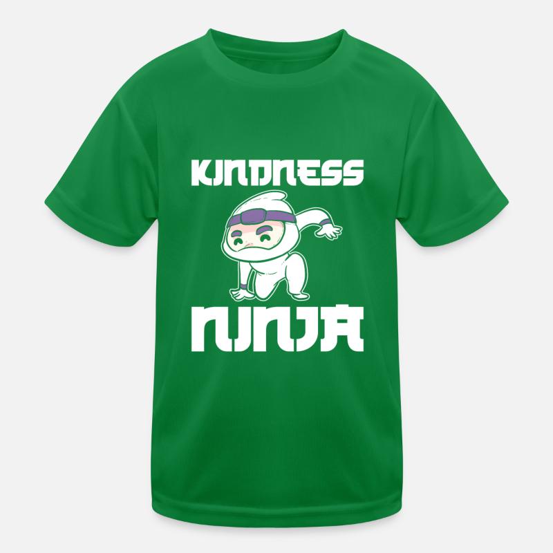 Mobbing Ninja Kinder Funktions-T-Shirt