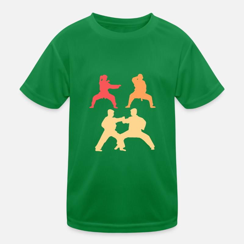 Karate Self-Defense Kids Functional T-Shirt