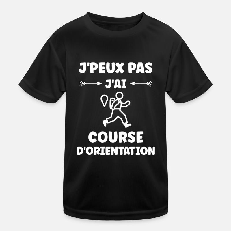 course d'orientation T-shirt sport Enfant