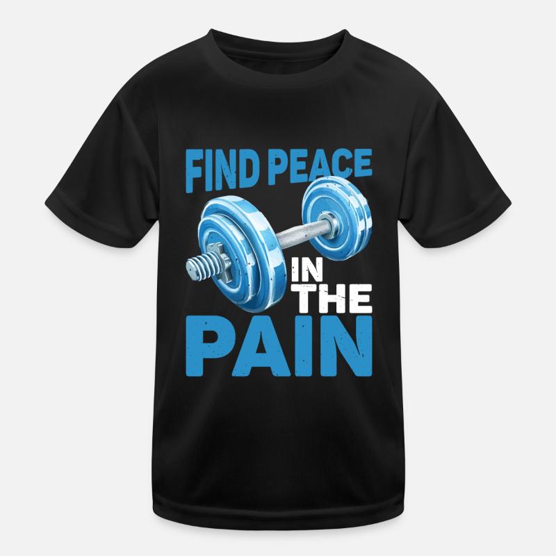 Trouver la paix dans la douleur 68 T-shirt sport Enfant