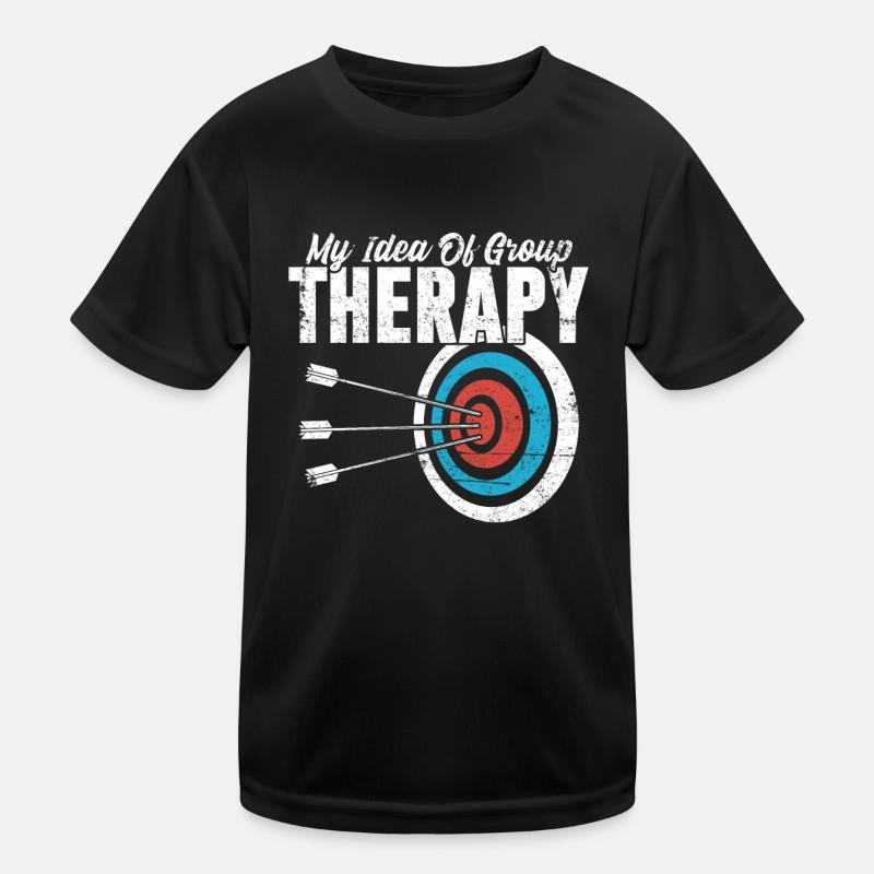 Lustiges Bogenschießen Pfeil Recurve Bogenjagd Bogenschießen Kinder Funktions-T-Shirt