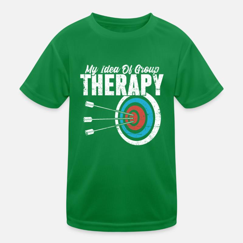 Tir à l’arc drôle flèche arc recourbé chasse à l’arc T-shirt sport Enfant