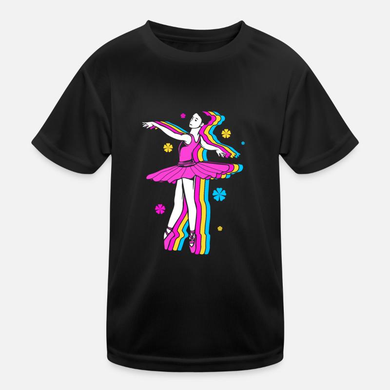 Danseuse de ballet T-shirt sport Enfant