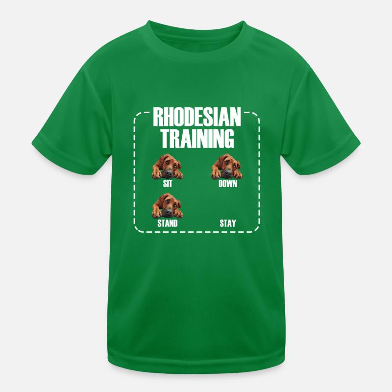 Rhodesian Training Propriétaire de Rhodesian Ridgeback T-shirt sport Enfant