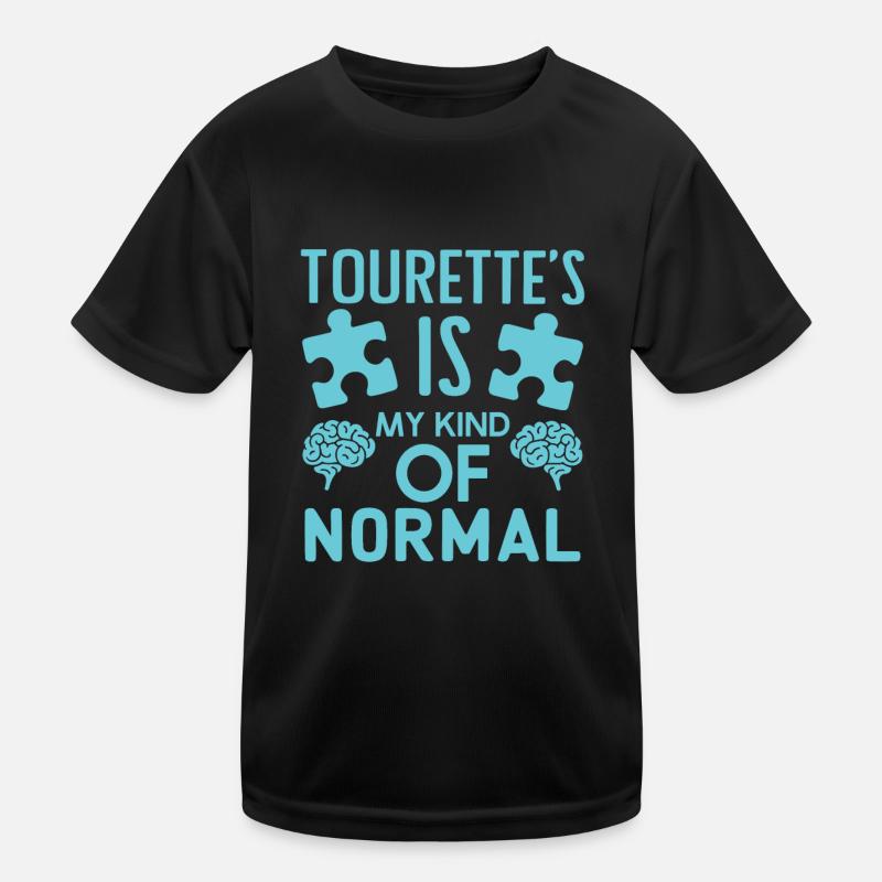 Syndrome de Gilles de la Tourette Conscience Neurodiverse T-shirt sport Enfant