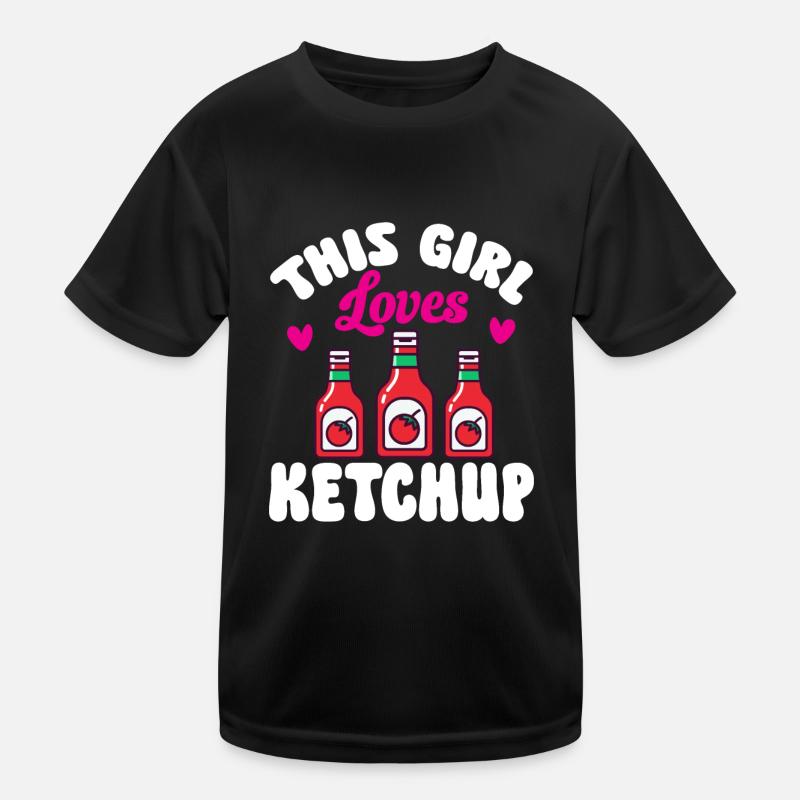 Ketchup Ketchup à la tomate T-shirt sport Enfant