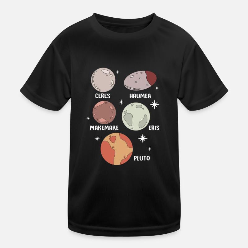 Solar System Universe Kids Functional T-Shirt