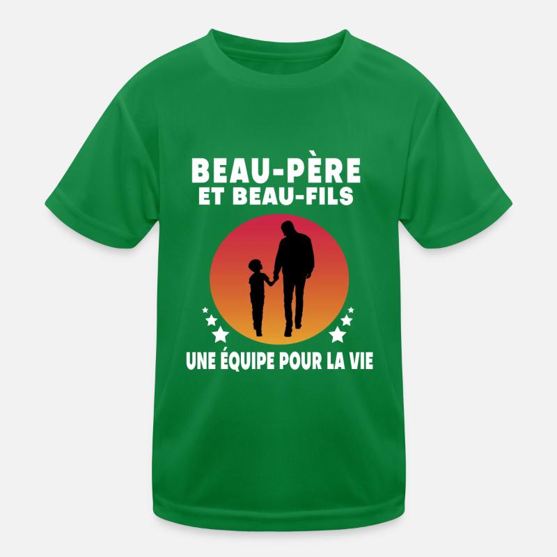 Step-Dad Step-Dad Stepson Vintage Humor Kids Functional T-Shirt