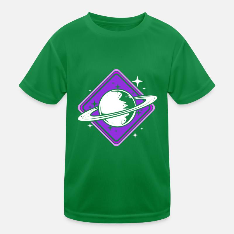 Solar System Universe Kids Functional T-Shirt