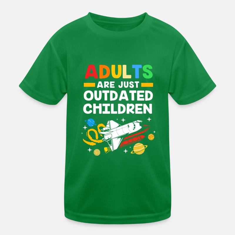 Universe Solar System Kids Functional T-Shirt