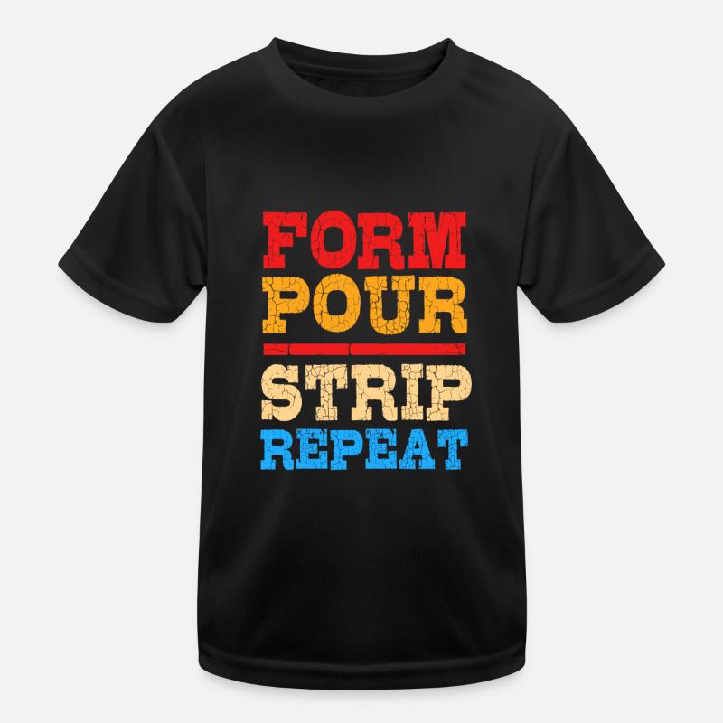 Chantier de construction T-shirt sport Enfant