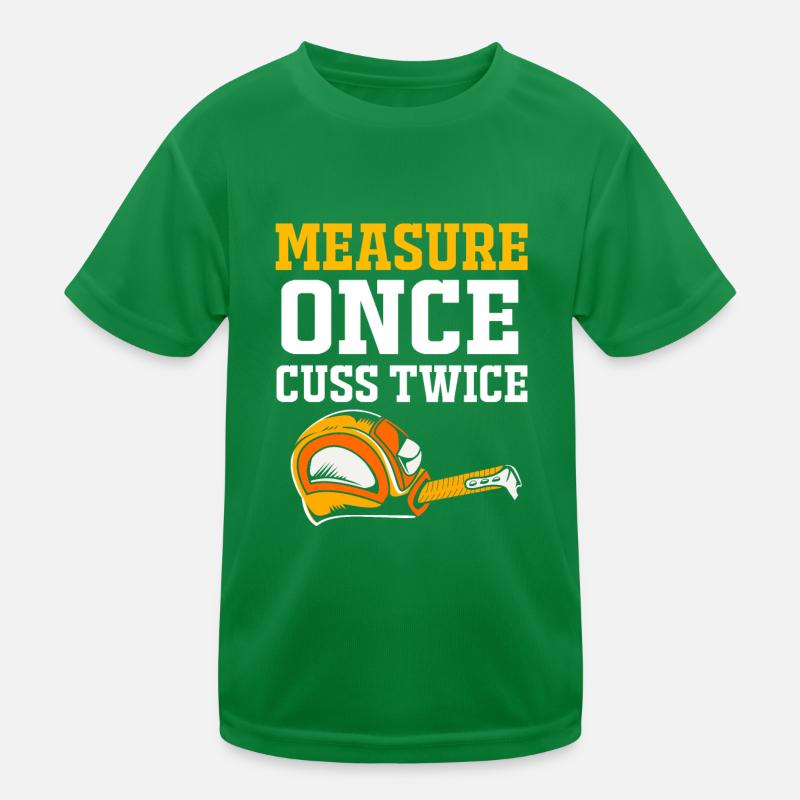 Bauarbeiter Baustelle Kinder Funktions-T-Shirt