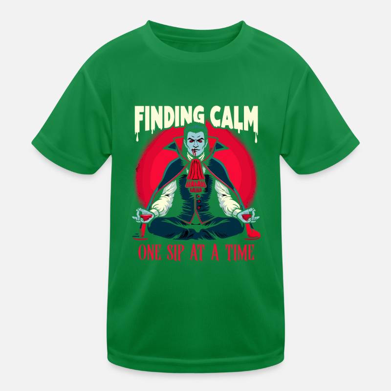 Méditation, Pleine conscience, Relaxation, Intérieur T-shirt sport Enfant