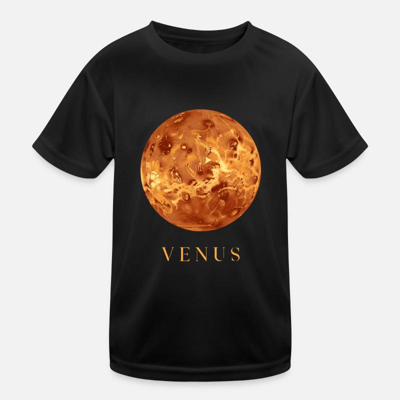 Venus Planet Astrophysics Cosmology Space Kids Functional T-Shirt