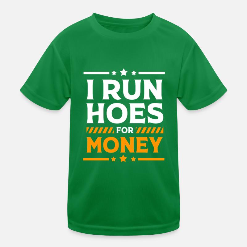 Bauarbeiter Baustelle Kinder Funktions-T-Shirt