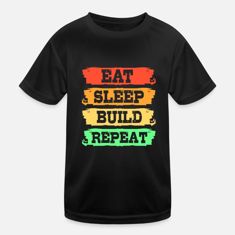 Chantier de construction T-shirt sport Enfant