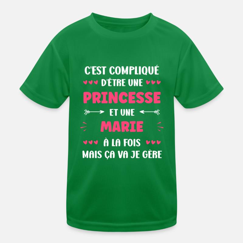 Marie T-shirt sport Enfant