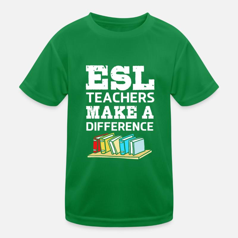 Englischlehrerin Englisch Lehrer Kinder Funktions-T-Shirt