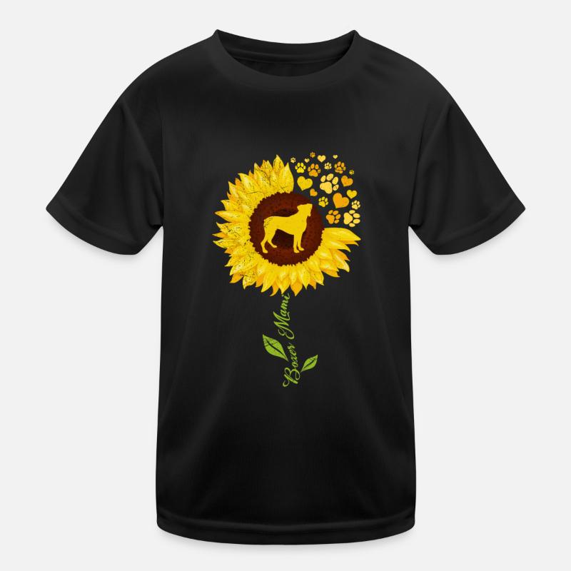 BOXER MAMA Deutscher Boxer Hundemama Boxer Kinder Funktions-T-Shirt