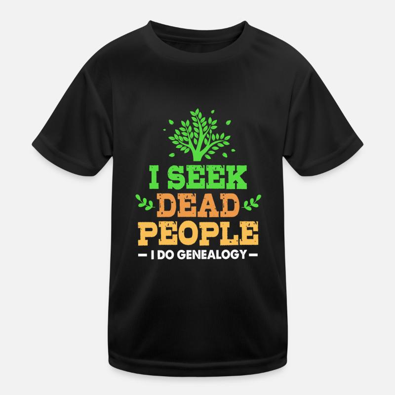 Family tree genealogy Kids Functional T-Shirt
