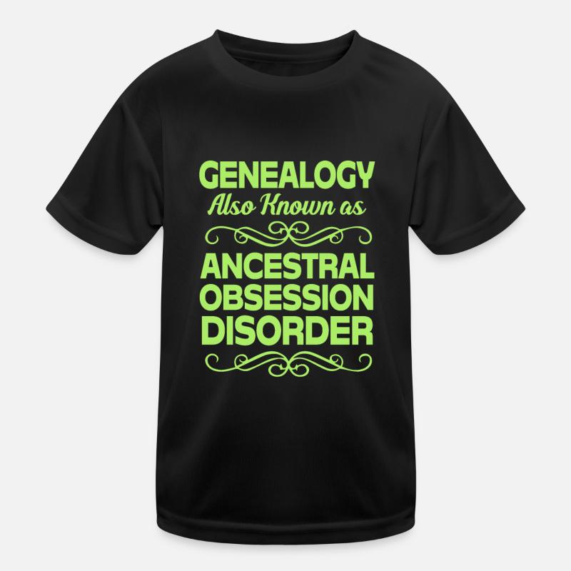 Stammbaum Genealogie Kinder Funktions-T-Shirt