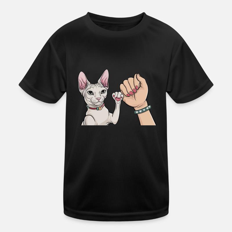 Sphynx Maman Kitty Mama Drôle Chat Sans Poils, Sphynx T-shirt sport Enfant