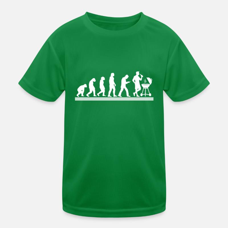 BBQ Barbecue Evolution grillen Barbecue-Grill Kinder Funktions-T-Shirt