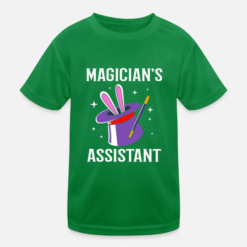 Zauberer Kinder Funktions-T-Shirt