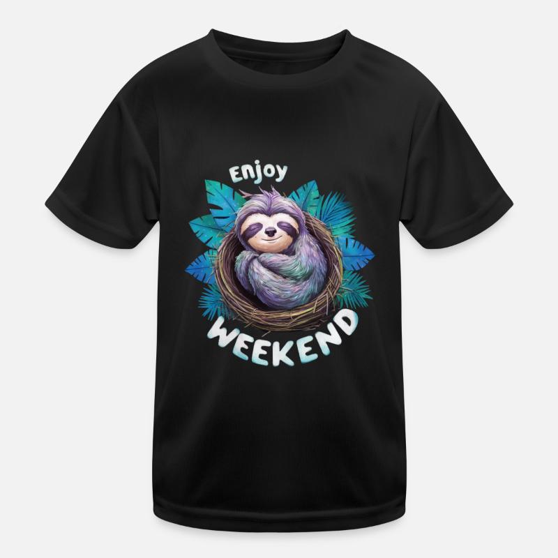 ENJOY WEEKEND Kids Functional T-Shirt