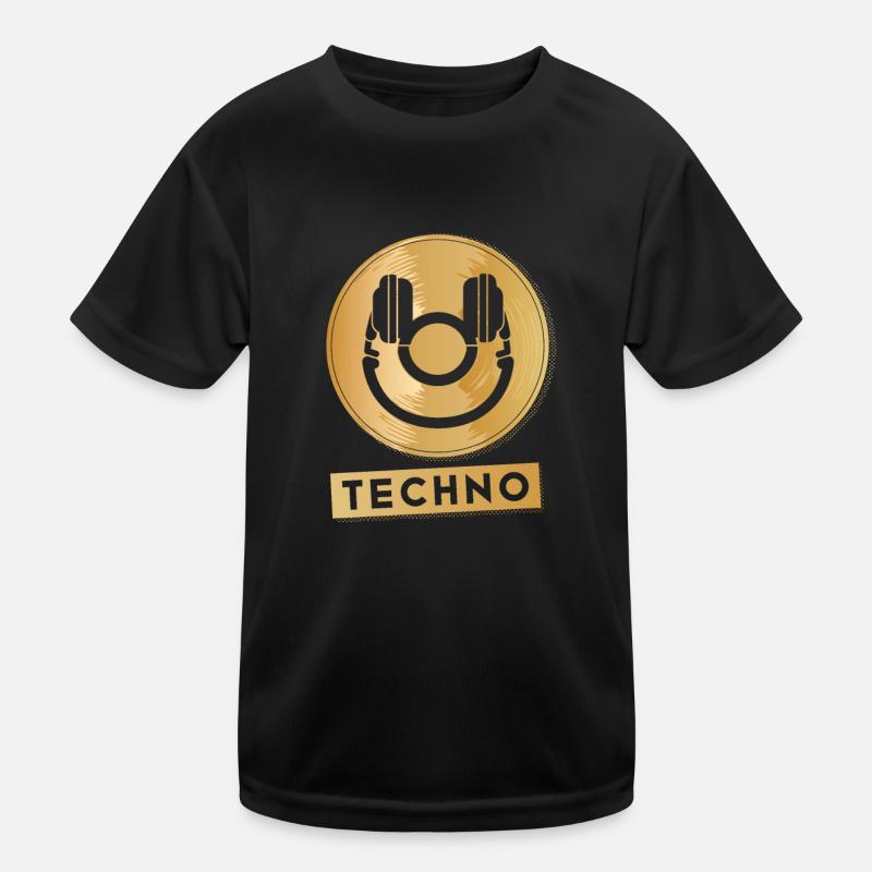 Hardcore Rave Music Raver 90s EDM DJ Rave Kids Functional T-Shirt