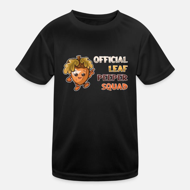 Offizieller Leaf Peeper Squad Leaf Peeping Kinder Funktions-T-Shirt
