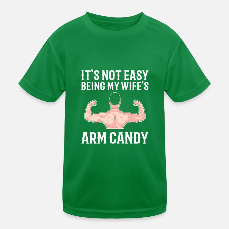 Arm Candy Ehemann Kinder Funktions-T-Shirt