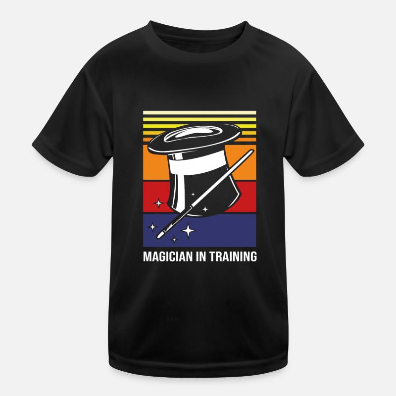 Zauberer Kinder Funktions-T-Shirt