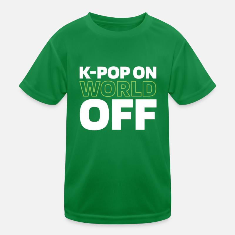 K Pop Kpop Korean Pop Kpop On World Off Kinder Funktions-T-Shirt