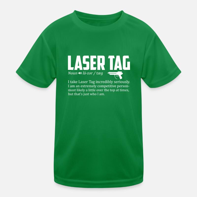 Définition du laser tag T-shirt sport Enfant