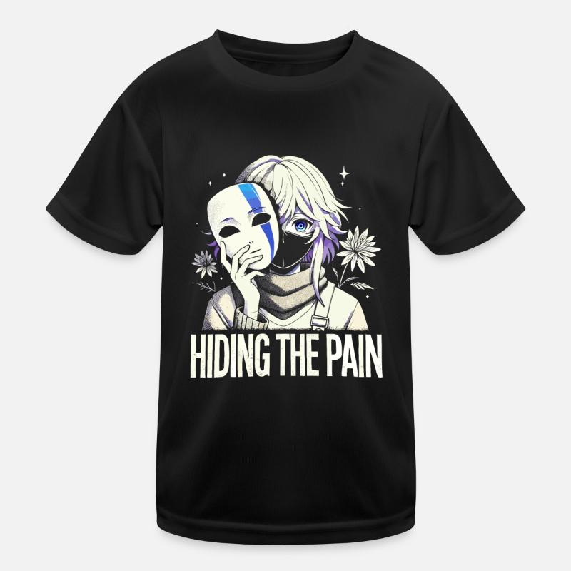 Art de l’anime et esthétique gothique pour la mode alternative T-shirt sport Enfant