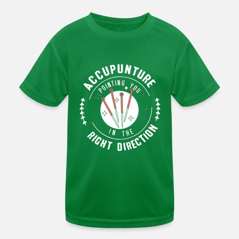 Akkupunktur Kinder Funktions-T-Shirt