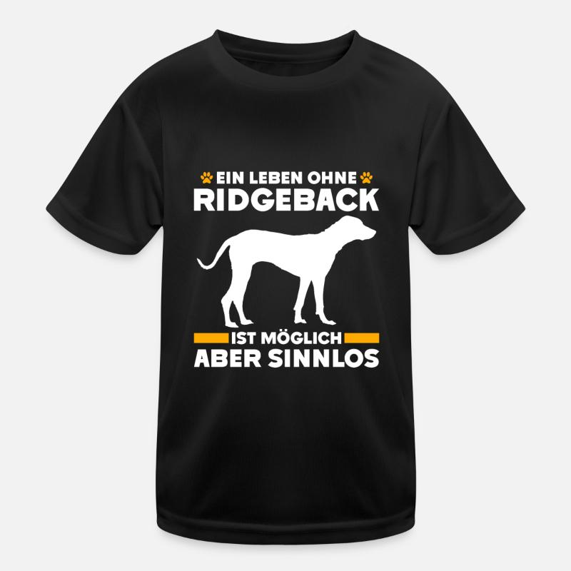 Ridgeback LA VIE SANS RIDGEBACK EST INUTILE T-shirt sport Enfant