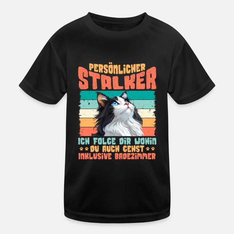 Turc Van PERSONAL STALKER JE TE SUIS Drôle T-shirt sport Enfant