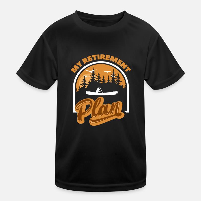 Mon régime de retraite en canot T-shirt sport Enfant