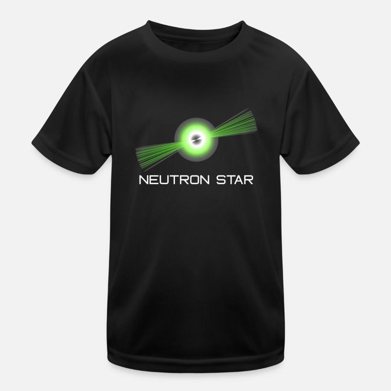 Neutrons Star Science Universe Kids Functional T-Shirt