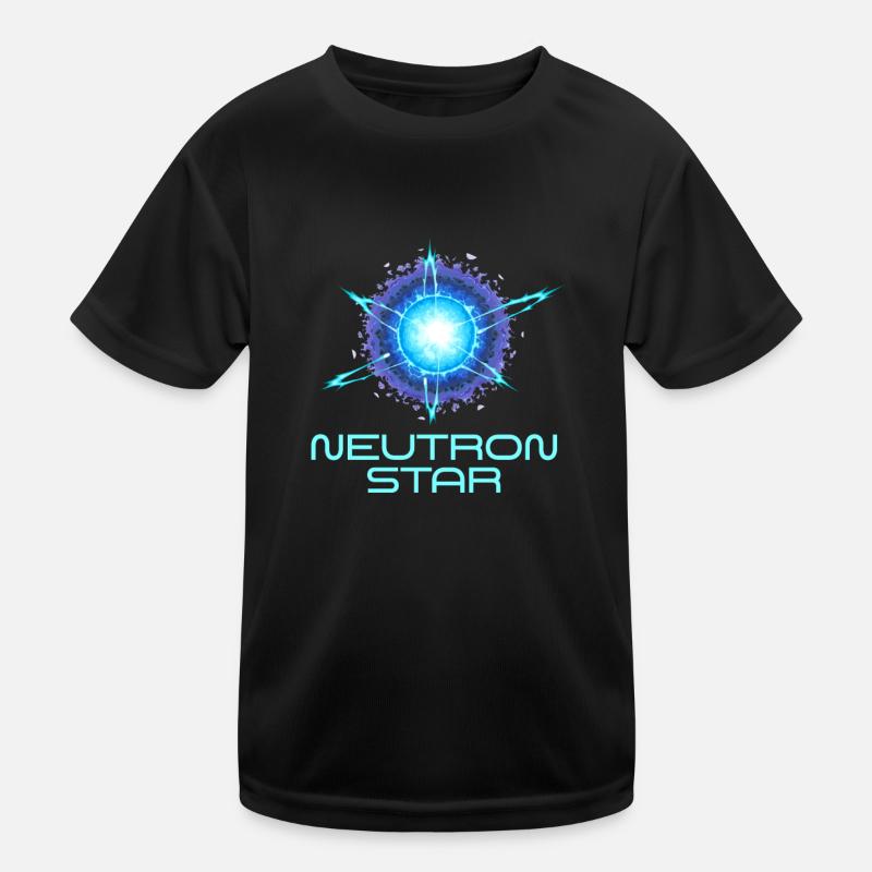 Neutrons Star Science Universe Kids Functional T-Shirt