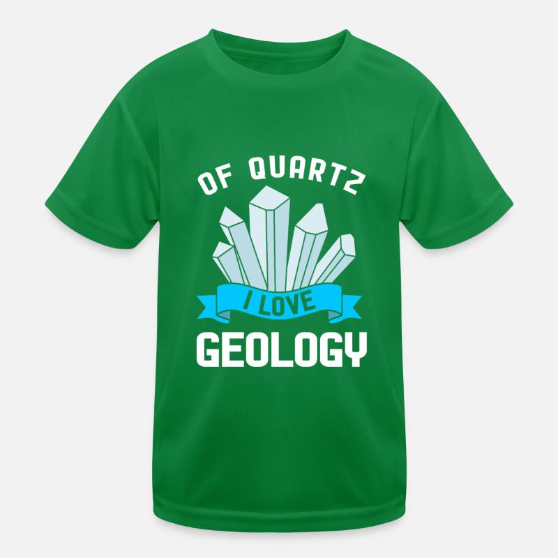 Geologist Geology Kids Functional T-Shirt
